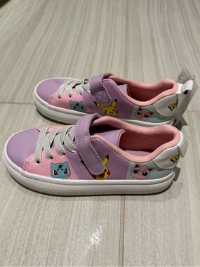 H&M Pink & Lavender Pokémon Kids Sneakers